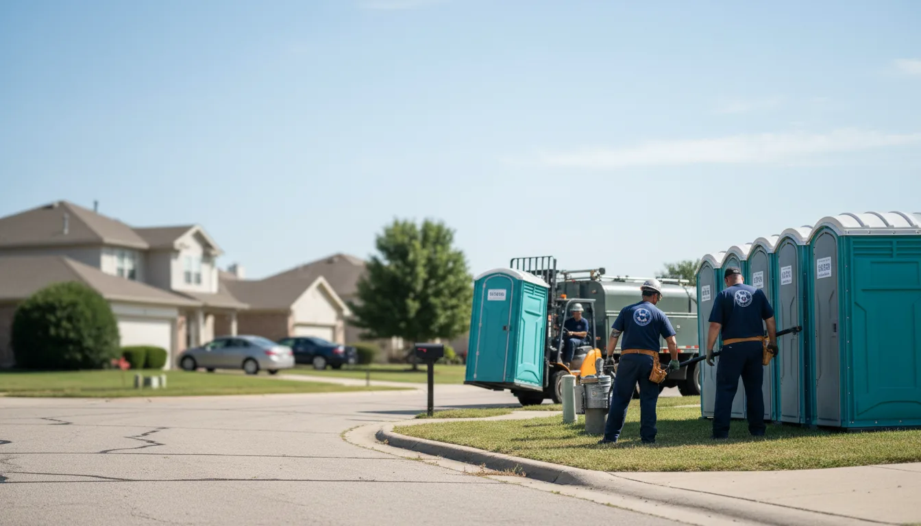 Porta Potty Rental in New Century, KS near me